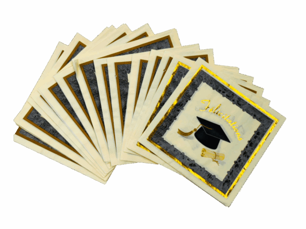Serviettes "Félicitations"