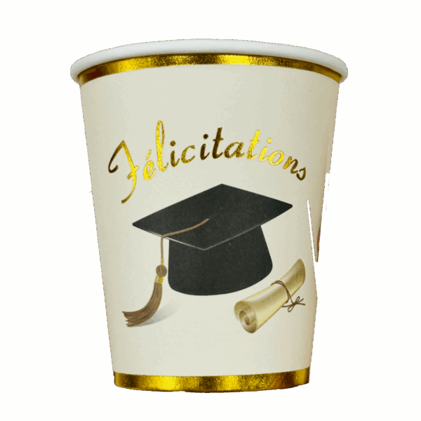 Gobelets "Félicitations"