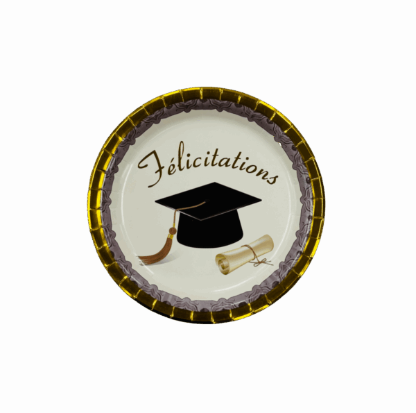 Assiettes "Félicitations" – Petit format