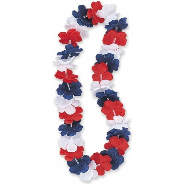 Collier Aloha tricolore