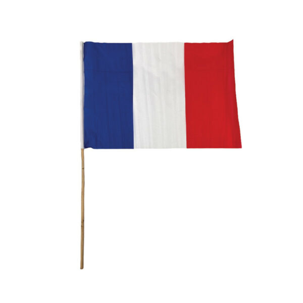 Drapeau France avec hampe – Image 2