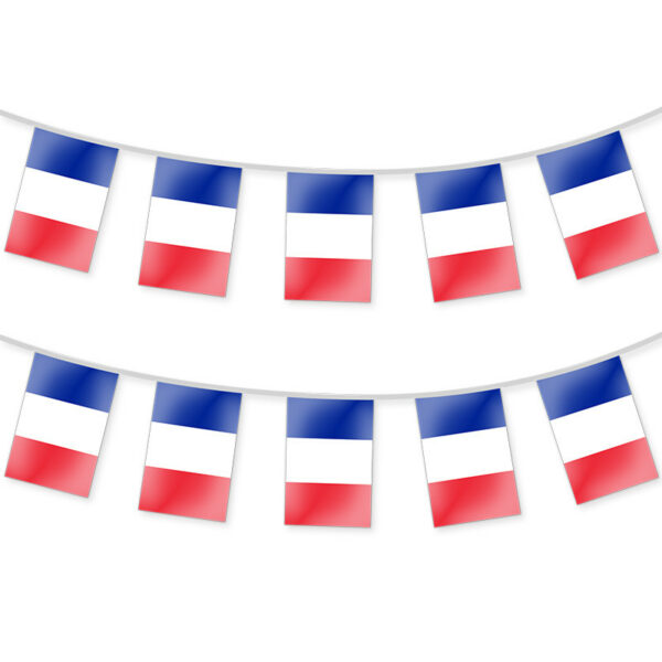 Guirlande drapeaux France