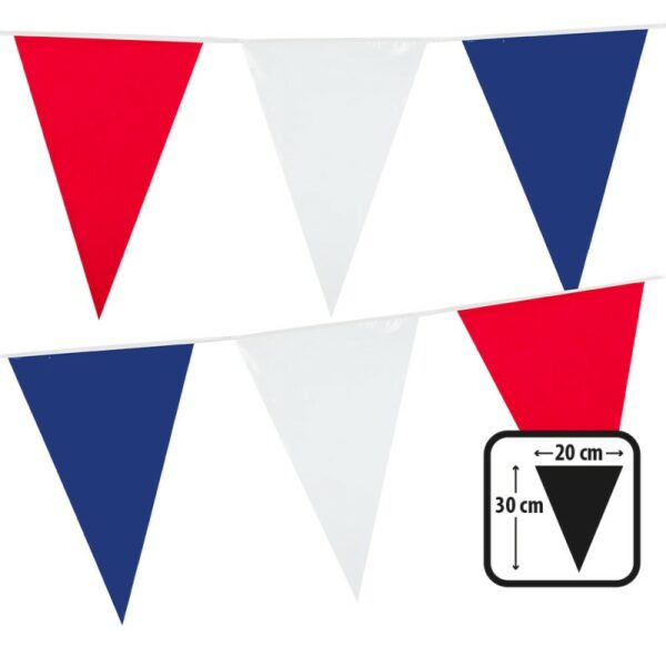 Guirlande fanions tricolore – Image 2