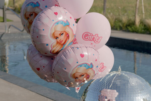 Ballon rond Girly – Image 2