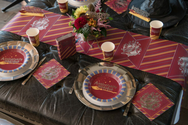 Assiettes "Anniversaire magique" – Thème Sorcier – Image 2