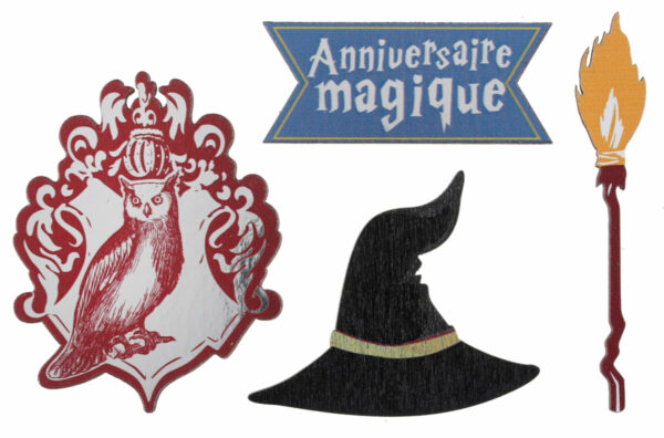 Décorations à parsemer – Thème Sorcier