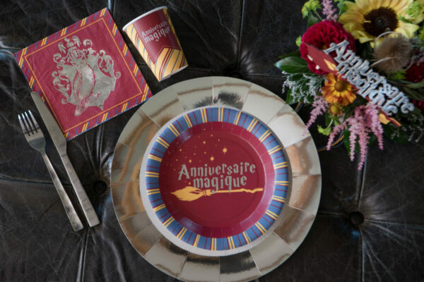 Gobelets "Anniversaire magique" – Thème Sorcier – Image 2
