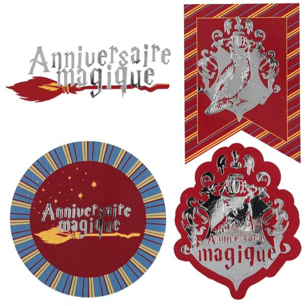 Stickers "Anniversaire magique" – Thème Sorcier – Image 2