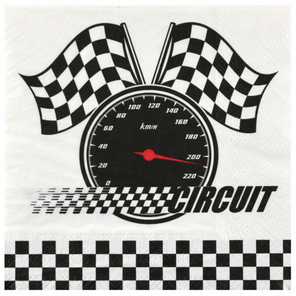 Serviettes Formule 1 "Circuit"