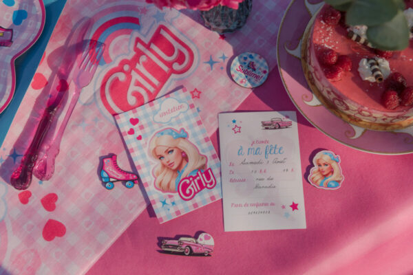 Cartes d’invitation "Girly" – Image 2