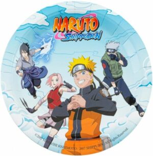 Assiettes Naruto Shippuden