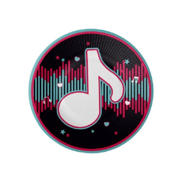 Petites assiettes Dance Party - TikTok