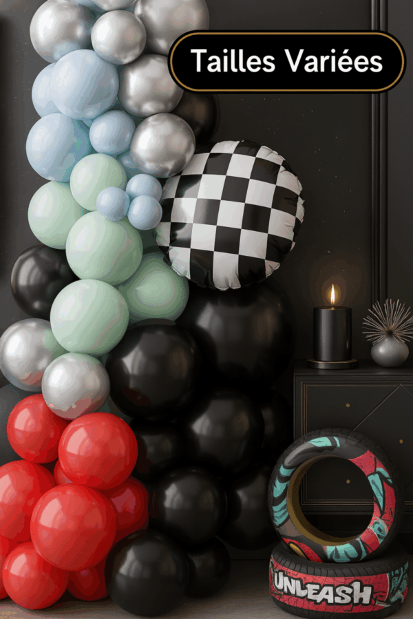 Kit Arche Ballons – Thème course – Image 4